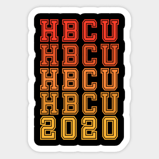 HBCU Senior Class of 2020 Sticker